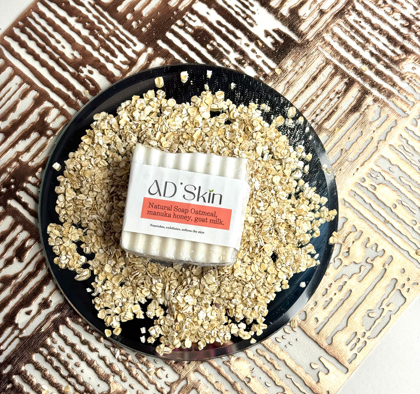 Natural Soap Oatmeal, Manuka honey,Goat milk & Colloidal oat