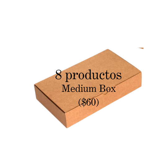 Caja MEDIUM llena de maquillaje